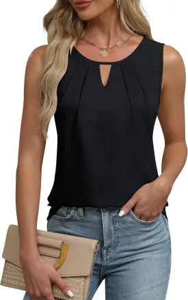 Blooming Jelly Womens Business Casual Tank Top Summer Sleeveless Outfits 2025 Spring Trendy Dressy Work Shirt