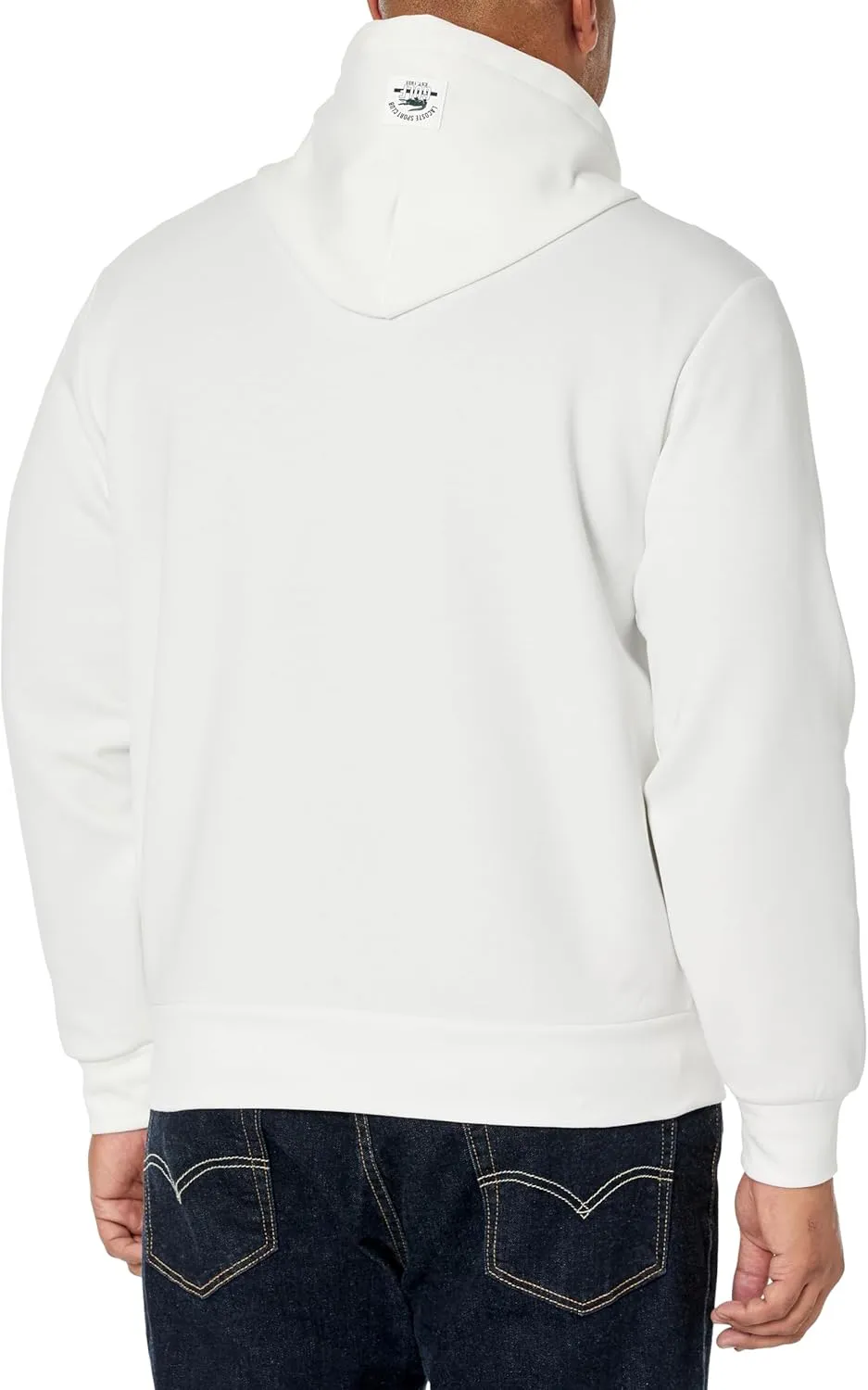 Lacoste Men's Sport Relaxed Fit Recycled Fabric Golf Sweatshirt