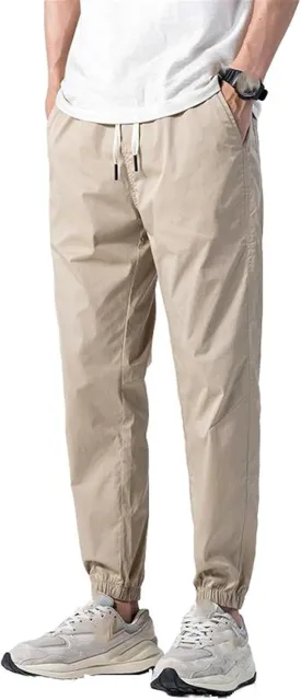 Men's Pant Sport Loose Drawstring Harem Cargo Casual Trouser for Men