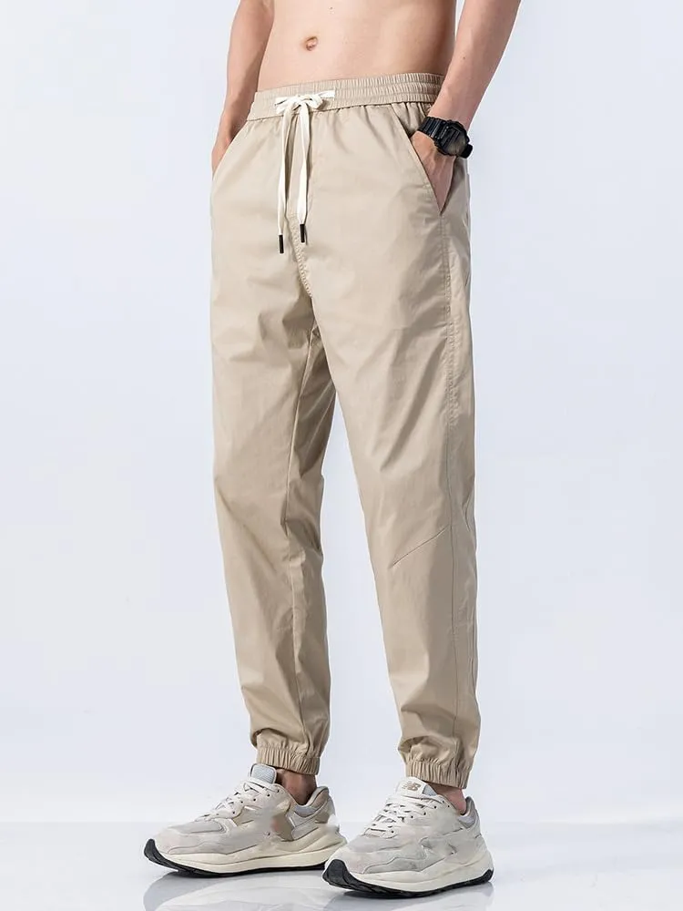 Men's Pant Sport Loose Drawstring Harem Cargo Casual Trouser for Men
