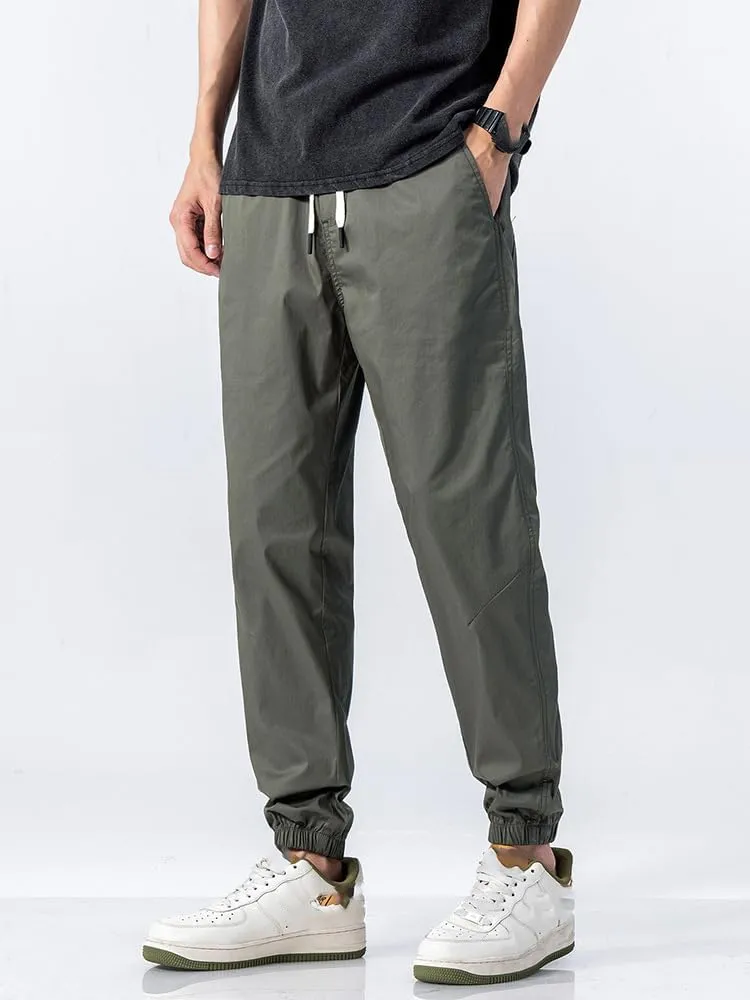 Men's Pant Sport Loose Drawstring Harem Cargo Casual Trouser for Men