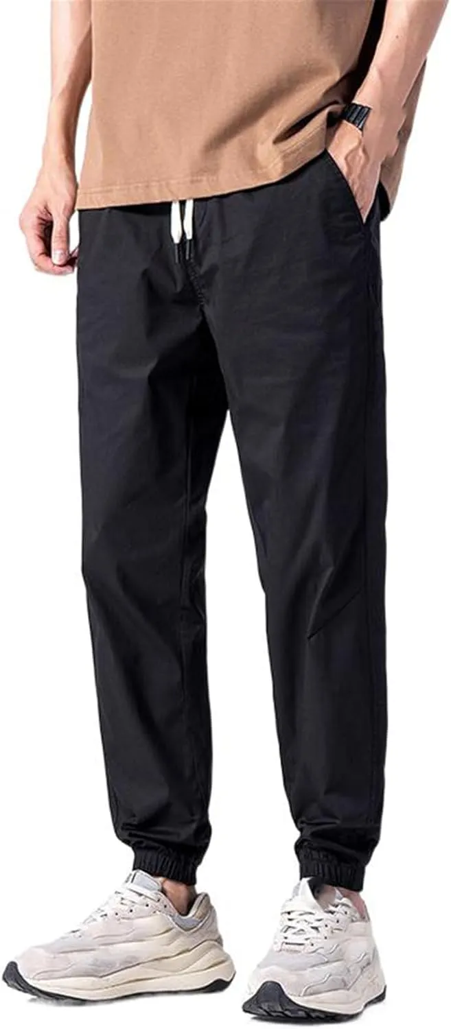 Men's Pant Sport Loose Drawstring Harem Cargo Casual Trouser for Men